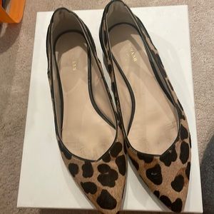 Cole Haan leopard flats size 8.5